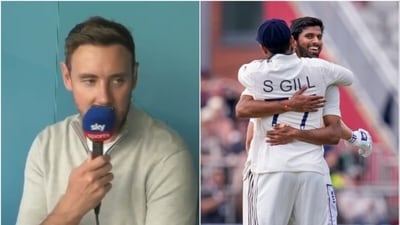 Stuart Broad wasn't too happy with Shubman Gill's captaincy decision (X/Reuters) Stuart Broad wasn't too happy with Shubman Gill's captaincy decision (X/Reuters)