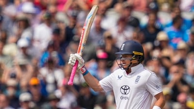 Ollie Pope followed in the footsteps of the openers as he scored an impressive 71, but couldn't convert. Nevertheless, ensured England had no hiccups in the morning session. (PTI) Ollie Pope followed in the footsteps of the openers as he scored an impressive 71, but couldn't convert. Nevertheless, ensured England had no hiccups in the morning session. (PTI)