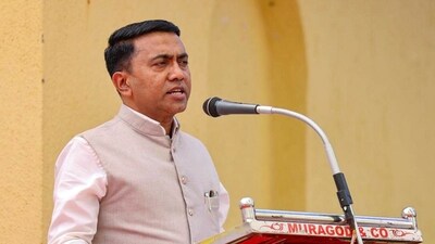 Goa CM Pramod Sawant. (PTI) Goa CM Pramod Sawant. (PTI)