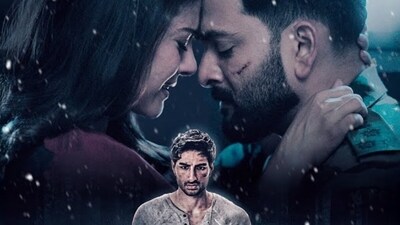 Kajol, Prithviraj and Ibrahim Ali Khan in a poster of Sarzameen Kajol, Prithviraj and Ibrahim Ali Khan in a poster of Sarzameen