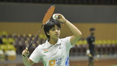 Tanvi defeated local fifth seed Thalita Ramadhani Wiryawan 21-19, 21-14 in 35 minutes. (BAI) Tanvi defeated local fifth seed Thalita Ramadhani Wiryawan 21-19, 21-14 in 35 minutes. (BAI)