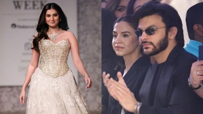 Tara Sutaria and Veer Pahariya at Hyundai India Couture Week 2025 Day 2 (Photos: X) Tara Sutaria and Veer Pahariya at Hyundai India Couture Week 2025 Day 2 (Photos: X)