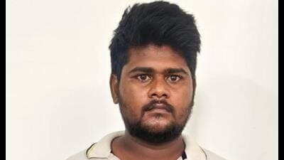 The accused, Kartik Rajbhar, who was arrested from Patiala in Punjab. (Sourced)