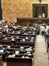 The remarks come amid ongoing calls by some public figures and BJP leaders to revisit the inclusion of the two terms, added during the Emergency in 1976. (PTI) The remarks come amid ongoing calls by some public figures and BJP leaders to revisit the inclusion of the two terms, added during the Emergency in 1976. (PTI)
