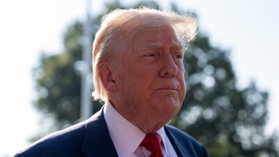 President Donald Trump speaks with reporters before departing on Marine One from the South Lawn of the White House, Friday, July 25, 2025, in Washington. (AP) President Donald Trump speaks with reporters before departing on Marine One from the South Lawn of the White House, Friday, July 25, 2025, in Washington. (AP)