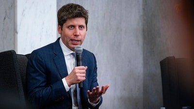 OpenAI CEO emphasised how AI tools have become sophisticated in doing complex tasks, risking replacing human jobs. (Bloomberg) OpenAI CEO emphasised how AI tools have become sophisticated in doing complex tasks, risking replacing human jobs. (Bloomberg)