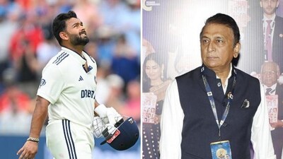 Rishabh Pant, left, and Sunil Gavaskar (AFP Images) Rishabh Pant, left, and Sunil Gavaskar (AFP Images)