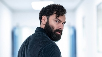 Aidan Turner plays a clinical psychologist named Joe O'Loughlin in The Suspect.