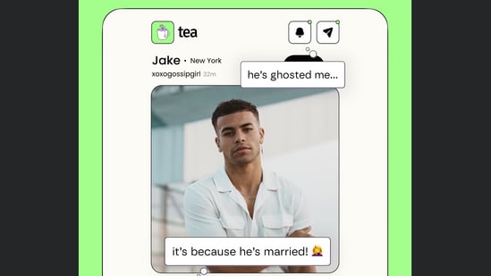 Tea app tops the US charts as women use anonymous reviews to warn, share, and change the rules of dating safety. (Tea app)