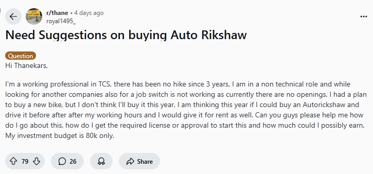 Reddit -r/thane (r/thane)
