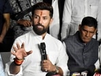 File Photo: Union Minister and Lok Janshakti Party (Ramvilas) president Chirag Paswan addressing a press conference at party office in Patna, Bihar.