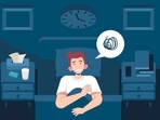 Struggling to sleep? Dr Myro recommends low-stimulation activities and breathing techniques. 