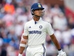 Manchester: India's batter Yashasvi Jaiswal walks off the field after his dismissal during the fourth day of the fourth Test