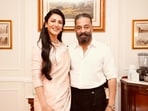 Shruti Haasan dedicated a post to Kamal Haasan on his new journey. Shruti Haasan dedicated a post to Kamal Haasan on his new journey.