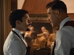 Travis Kelce makes an appearance for one scene, where he plays the part of a head waiter serving golf's tour champions