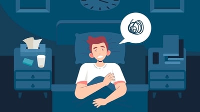 Struggling to sleep? Dr Myro recommends low-stimulation activities and breathing techniques. (Freepik) Struggling to sleep? Dr Myro recommends low-stimulation activities and breathing techniques. (Freepik)