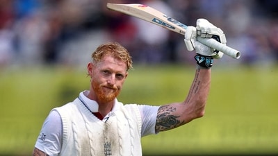 England's Ben Stokes acknowledges fans as he walks after losing his wicket for 141 runs (Action Images via Reuters)