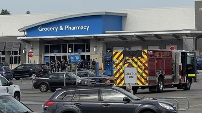 Authorities are yet to release details of the suspect they have in custody for the Traverse City Walmart stabbing (AP) Authorities are yet to release details of the suspect they have in custody for the Traverse City Walmart stabbing (AP)
