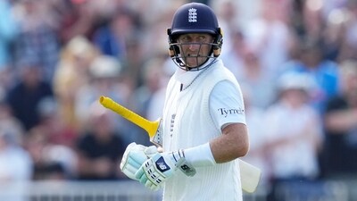 Joe Root scored 150 against India in the first innings of the Manchester Test (PTI) Joe Root scored 150 against India in the first innings of the Manchester Test (PTI)