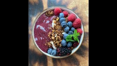 Purple acai pulp in a smoothie bowl. (Pexels) Purple acai pulp in a smoothie bowl. (Pexels)