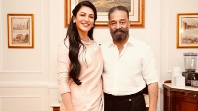 Shruti Haasan dedicated a post to Kamal Haasan on his new journey.