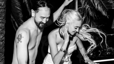 DJ Steve Aoki and his wife Sasha welcomed their first child on their anniversary. (Instagram/@sashaaoki) DJ Steve Aoki and his wife Sasha welcomed their first child on their anniversary. (Instagram/@sashaaoki)