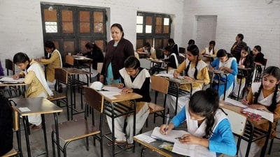 The draft, titled Karnataka Secondary Education Examination Board First Regulations (Amendment) 2025, was issued on Thursday. (PTI/File photo) The draft, titled Karnataka Secondary Education Examination Board First Regulations (Amendment) 2025, was issued on Thursday. (PTI/File photo)