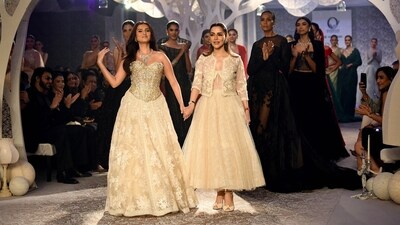 Tara Sutaria walked for Rose Room by Isha Jajodia. (Rahul Singh) Tara Sutaria walked for Rose Room by Isha Jajodia. (Rahul Singh)