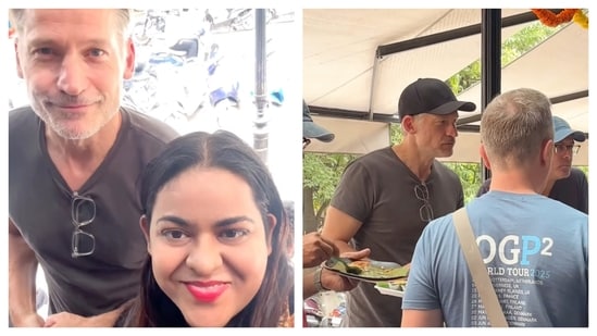The Bengaluru woman couldn't resist a selfie with Nikolaj.