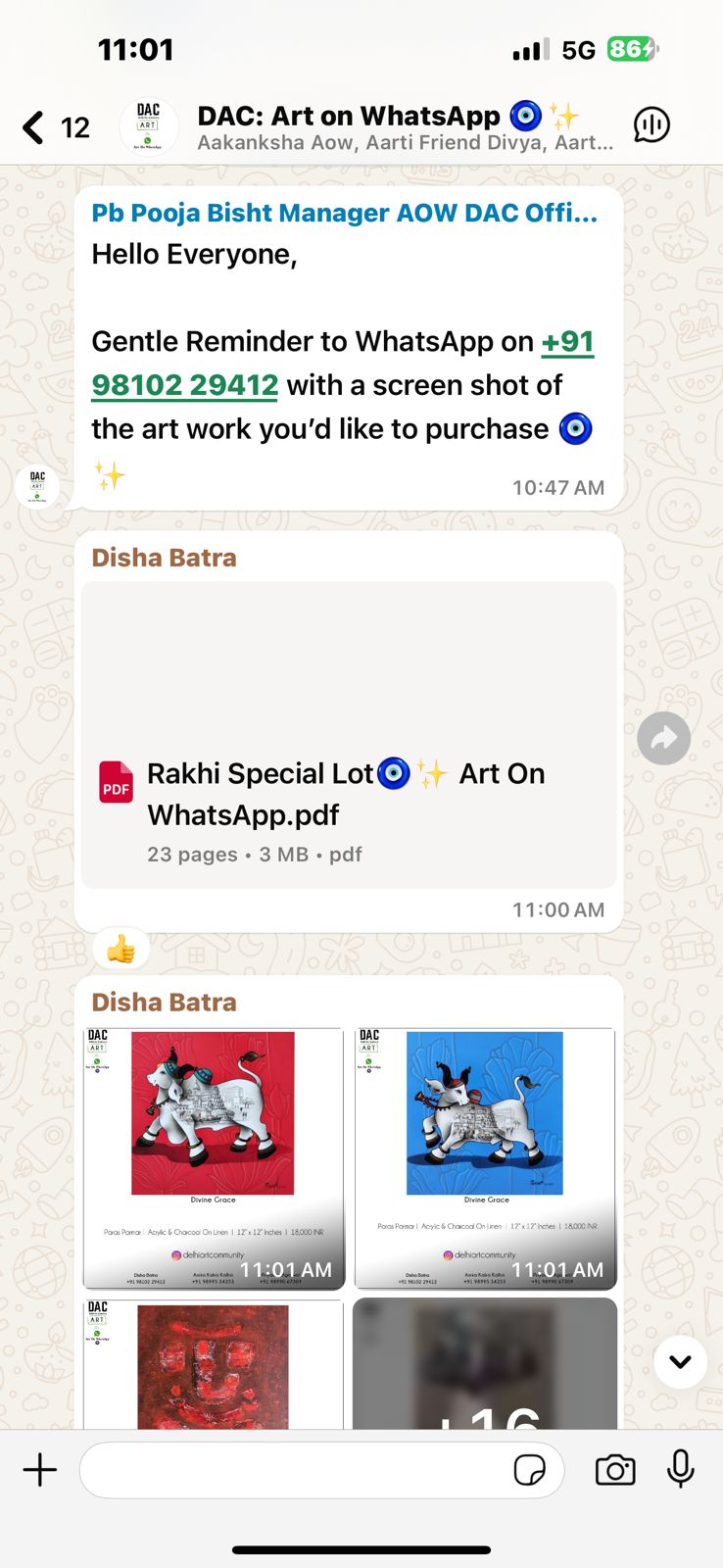 Silent auction benefits first-time buyers of art and little-known artists from remote corners of the country (Photo: Delhi Art Community) Silent auction benefits first-time buyers of art and little-known artists from remote corners of the country (Photo: Delhi Art Community)