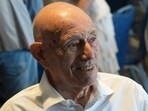 Harold Terens, a World War II veteran who fought in D-Day, celebrated his 102 birthday party on Saturday, Harold Terens, a World War II veteran who fought in D-Day, celebrated his 102 birthday party on Saturday,