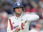 India's captain Shubman Gill walks off the field after losing his wicket on the final day of the fourth cricket test match between England and India India's captain Shubman Gill walks off the field after losing his wicket on the final day of the fourth cricket test match between England and India