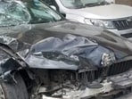 The BMW was allegedly being driven by a student, police said. The BMW was allegedly being driven by a student, police said.