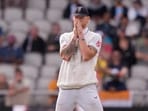 England's captain Ben Stokes during the fourth day of the fourth Test match between India and England, at the Old Trafford cricket ground England's captain Ben Stokes during the fourth day of the fourth Test match between India and England, at the Old Trafford cricket ground