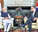 Prime Minister Narendra Modi and UK PM Keir Starmer signed the free trade agreement between the UK and India on July 24. (PMO) Prime Minister Narendra Modi and UK PM Keir Starmer signed the free trade agreement between the UK and India on July 24. (PMO)