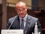 Dan Bongino's cryptic social media post suggests shocking revelations about ongoing investigations. (Greg Nash/Pool via AP, File) Dan Bongino's cryptic social media post suggests shocking revelations about ongoing investigations. (Greg Nash/Pool via AP, File)
