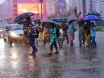 The orange alert is issued as a warning of extremely bad weather with the potential of disruption in the commute with road and rail closures, and interruption of power supply. The orange alert is issued as a warning of extremely bad weather with the potential of disruption in the commute with road and rail closures, and interruption of power supply.