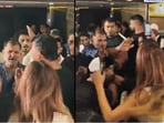 The incident, caught on video during the film launch, later went viral on social media.