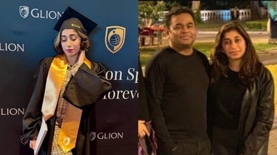 AR Rahman shared a post for daughter Raheema. AR Rahman shared a post for daughter Raheema.