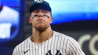 Aaron Judge is in an Al MVP race with Cal Raleigh, the Seattle Mariners star catcher. (Reuters)