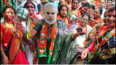 BJP has deployed nearly 223 women vistaraks (outreach workers) in 120 assembly to reach out to women voters at every level. (Representative Photo) BJP has deployed nearly 223 women vistaraks (outreach workers) in 120 assembly to reach out to women voters at every level. (Representative Photo)