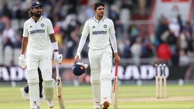 KL Rahul and Shubman Gill shared an unbeaten 174-run stand on Day 4 of Manchester Test. (AFP) KL Rahul and Shubman Gill shared an unbeaten 174-run stand on Day 4 of Manchester Test. (AFP)