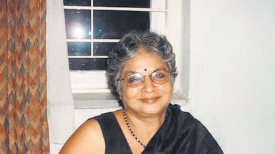 Eunice Desouza - Taught English Literature at St. Xavier's College - HT Photo Eunice Desouza - Taught English Literature at St. Xavier's College - HT Photo