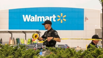 Police believe the Walmart stabbing suspect to be a resident of Michigan (AP) Police believe the Walmart stabbing suspect to be a resident of Michigan (AP)