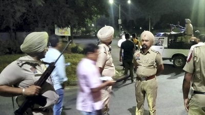 Punjab police's crackdown led to the arrest of five key accused. (PTI) Punjab police's crackdown led to the arrest of five key accused. (PTI)