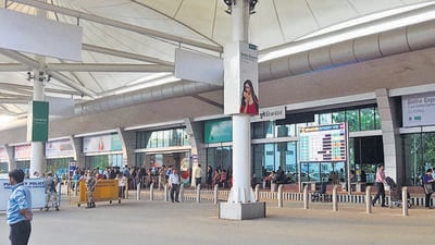 Pune, India - October 5, 2017: Airport pune at Lohegaon in Pune, India, on Thursday, October 5, 2017. (Photo by Rahul Raut/HT PHOTO)