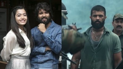 Rashmika Mandanna shared a post about Vijay Deverakonda's Kingdom. Rashmika Mandanna shared a post about Vijay Deverakonda's Kingdom.