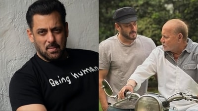 Salman Khan talked about his dad Salim Khan with a post on Instagram. Salman Khan talked about his dad Salim Khan with a post on Instagram.