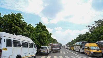 The 500-metre stretch along DSC Road will be transformed with ornamental lighting, sculptures, seating areas, bollards, food kiosks, and differently-abled-friendly ramps, officials said (Sunil Ghosh/HT Photo) The 500-metre stretch along DSC Road will be transformed with ornamental lighting, sculptures, seating areas, bollards, food kiosks, and differently-abled-friendly ramps, officials said (Sunil Ghosh/HT Photo)