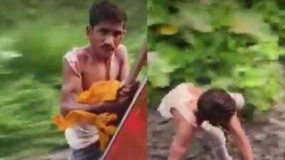The incident happened near Bihar’s Munger onboard the Bhagalpur-Muzaffarpur Jan Seva Intercity Express. (X video grab)